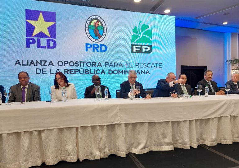PLD, FP Y PRD firman una alianza para las elecciones generales de 2024 ...