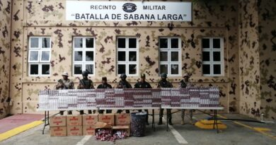 Las autoridades se incautan de 85,600 unidades de cigarrillos de contrabando en Dajabón