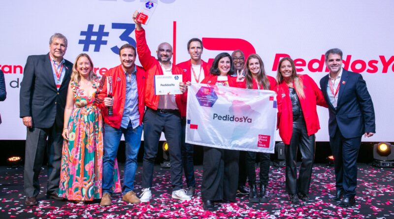 PedidosYa entre los mejores lugares para trabajar en RD y América Latina en 2025