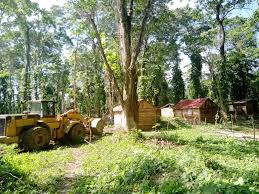 Medio Ambiente interviene área ocupada ilegalmente en el río Yuna en Monseñor Nouel
