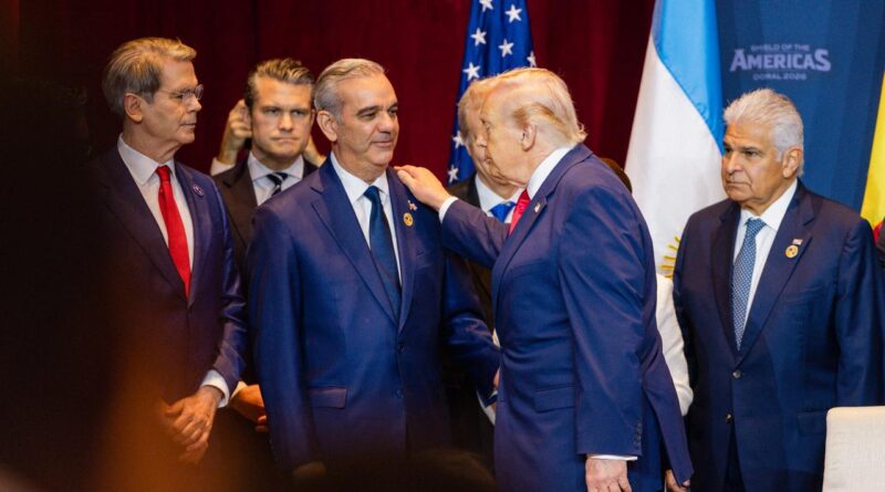 Donald Trump resalta que mucho de sus amigos están en República Dominicana Donald Trump resalta que mucho de sus amigos están en República Dominicana
