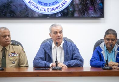 Abinader dispone una serie de medidas para acudir en auxilio de familias afectadas por fuertes lluvias de las últimas horas