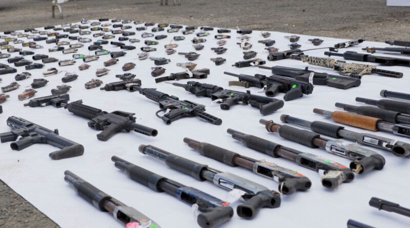 Destruyen 14,699 armas para fortalecer la seguridad ciudadana