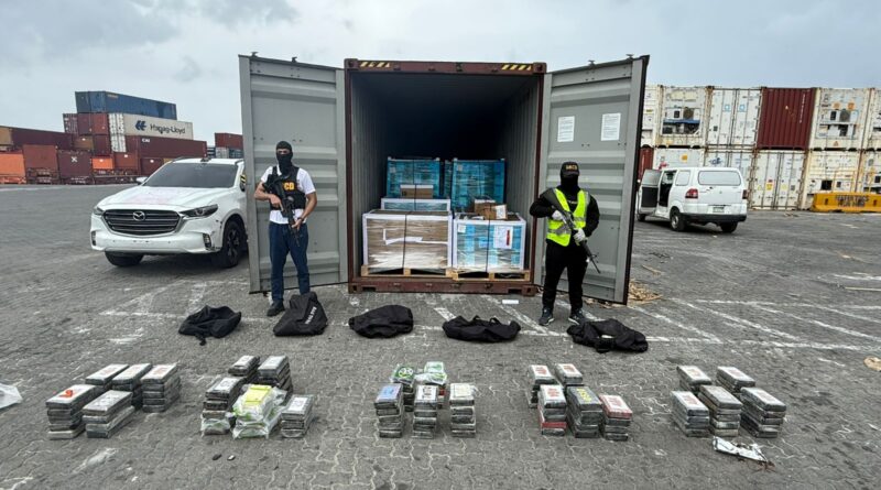 Incautan 120 paquetes de cocaína camuflajeadas en equipos médicos