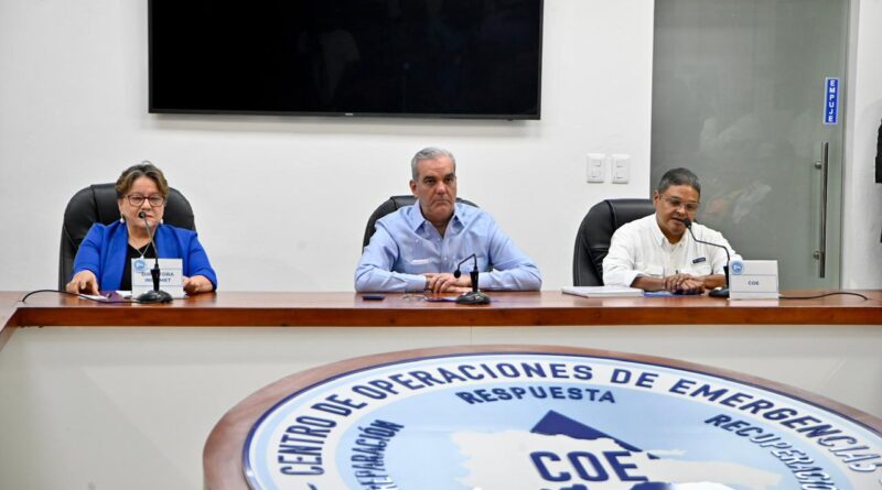 COE realiza simulacro nacional para poner a prueba el plan de contingencia de la temporada ciclónica 2026