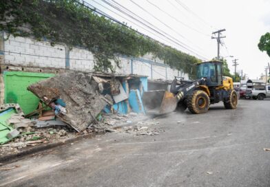 Alcaldía del DN elimina seis ocupaciones ilegales en la acera de avenida Los Mártires con Máximo Gómez Alcaldía del DN elimina seis ocupaciones ilegales en la acera de avenida Los Mártires con Máximo Gómez