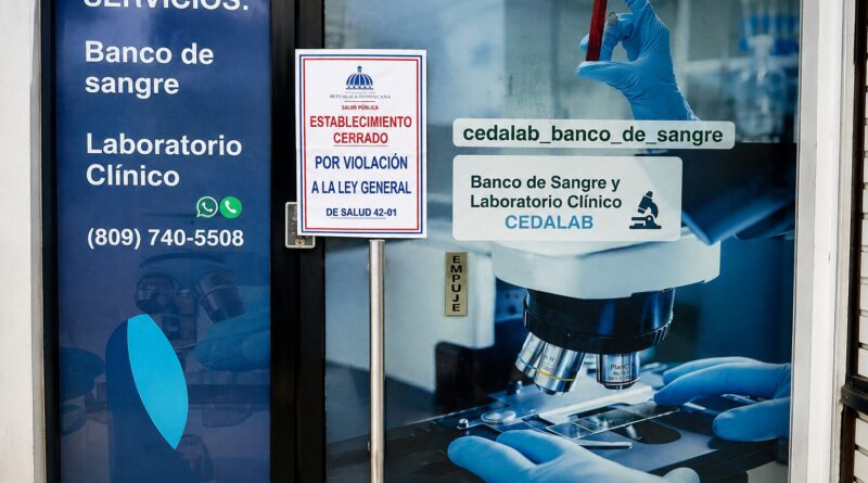 Salud Pública clausura banco de sangre por violación a las normas de Salud Salud Pública clausura banco de sangre por violación a las normas de Salud