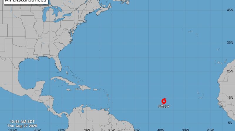 Indomet: se forma la tormenta tropical Dolly