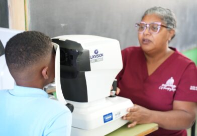 INABIE beneficia a más de 600 estudiantes de Dajabón con atenciones en jornada de salud integral