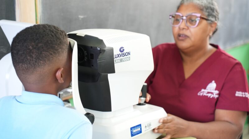 INABIE beneficia a más de 600 estudiantes de Dajabón con atenciones en jornada de salud integral