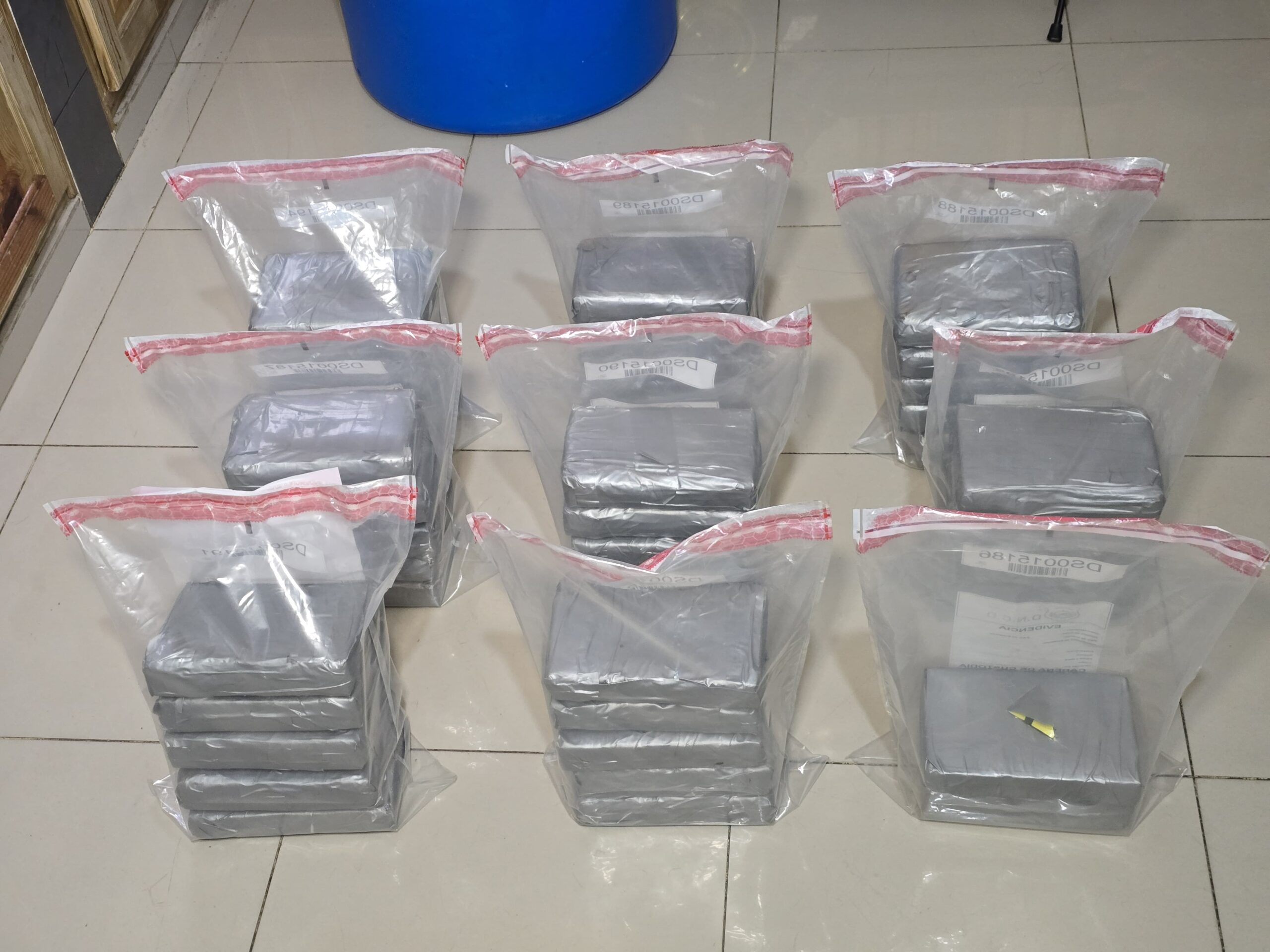 Decomisan 42 paquetes de presunta cocaína en el Puerto Multimodal Caucedo Decomisan 42 paquetes de presunta cocaína en el Puerto Multimodal Caucedo