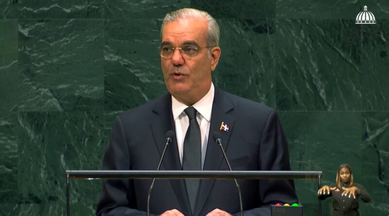 Abinader advierte en la ONU sobre la amenaza de las bandas armadas en Haití Abinader advierte en la ONU sobre la amenaza de las bandas armadas en Haití