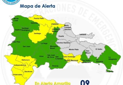 Un total de 25 demarcaciones en alerta por lluvias este viernes en la República Dominicana Un total de 25 demarcaciones en alerta por lluvias este viernes en la República Dominicana